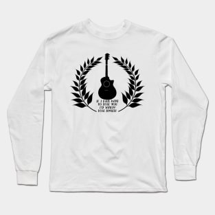 Lose myself- Black design Long Sleeve T-Shirt